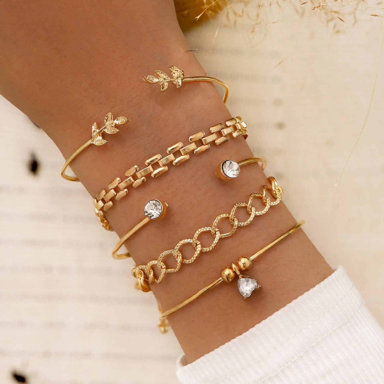 Fashion Beaded Bracelet Set