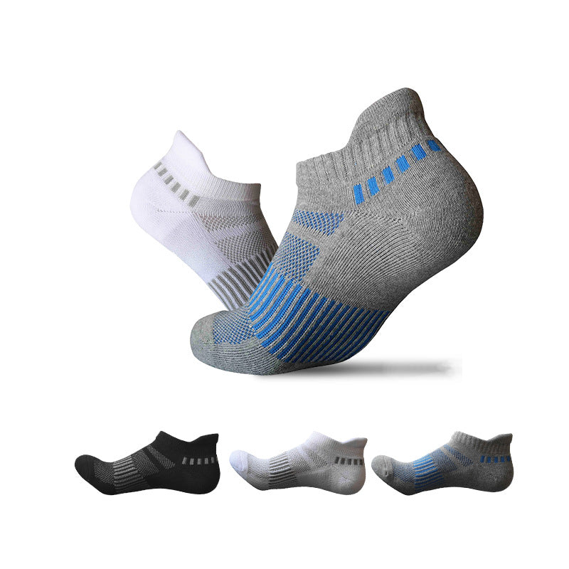 Towel Bottom Thickened Jogging Sports Socks Cotton Anti-friction Men