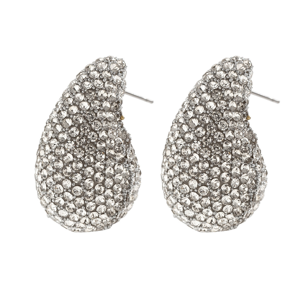 Dignified Retro Diamond Ear Studs