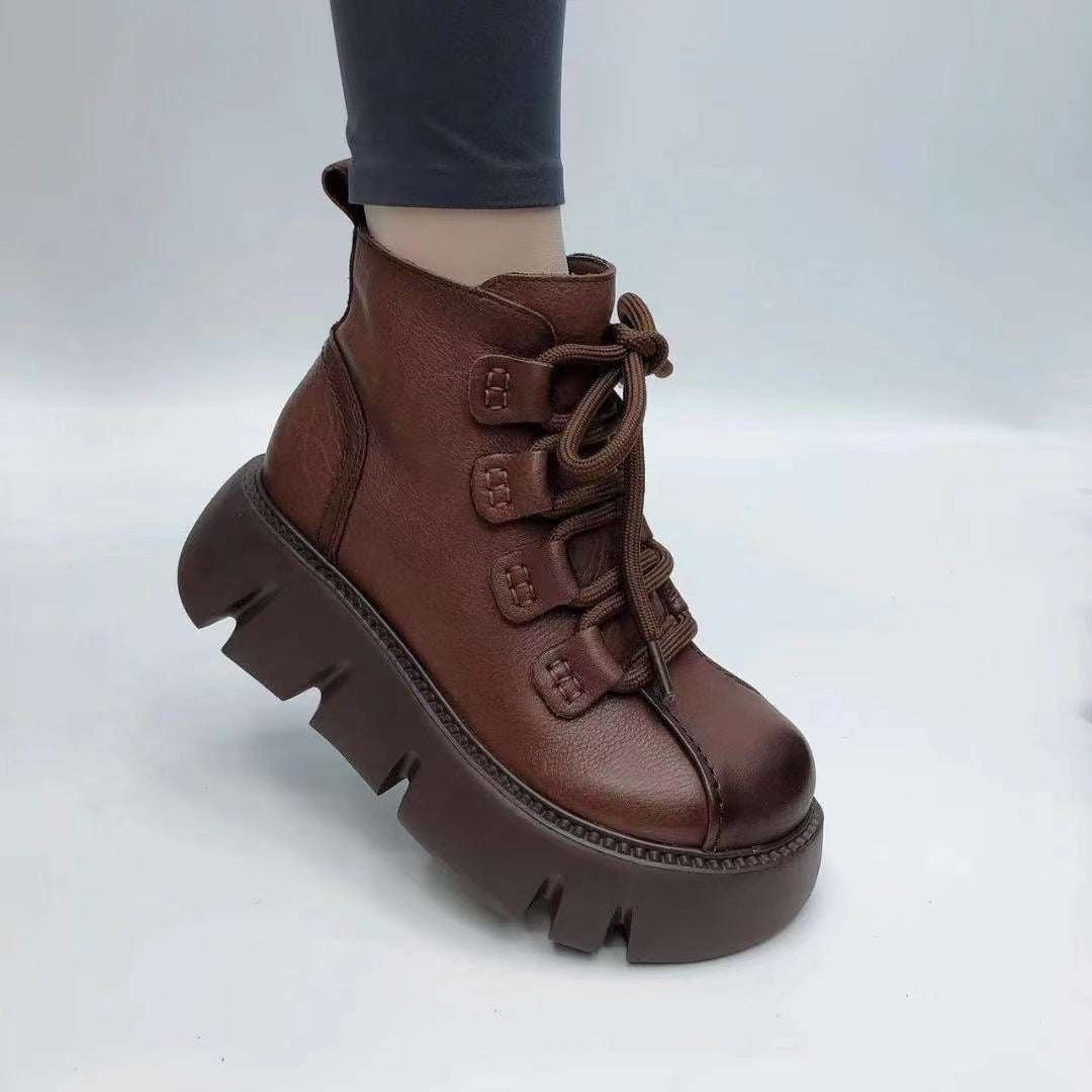 Muffin Thick Snow Boots Fleece-lined